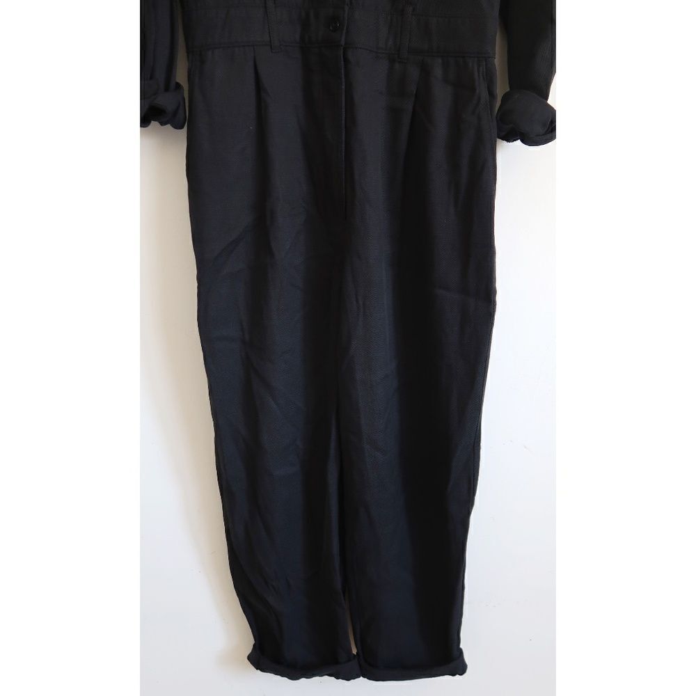 Abercrombie & Fitch Black Coverall - Size Medium Tall - Picture 3 of 6